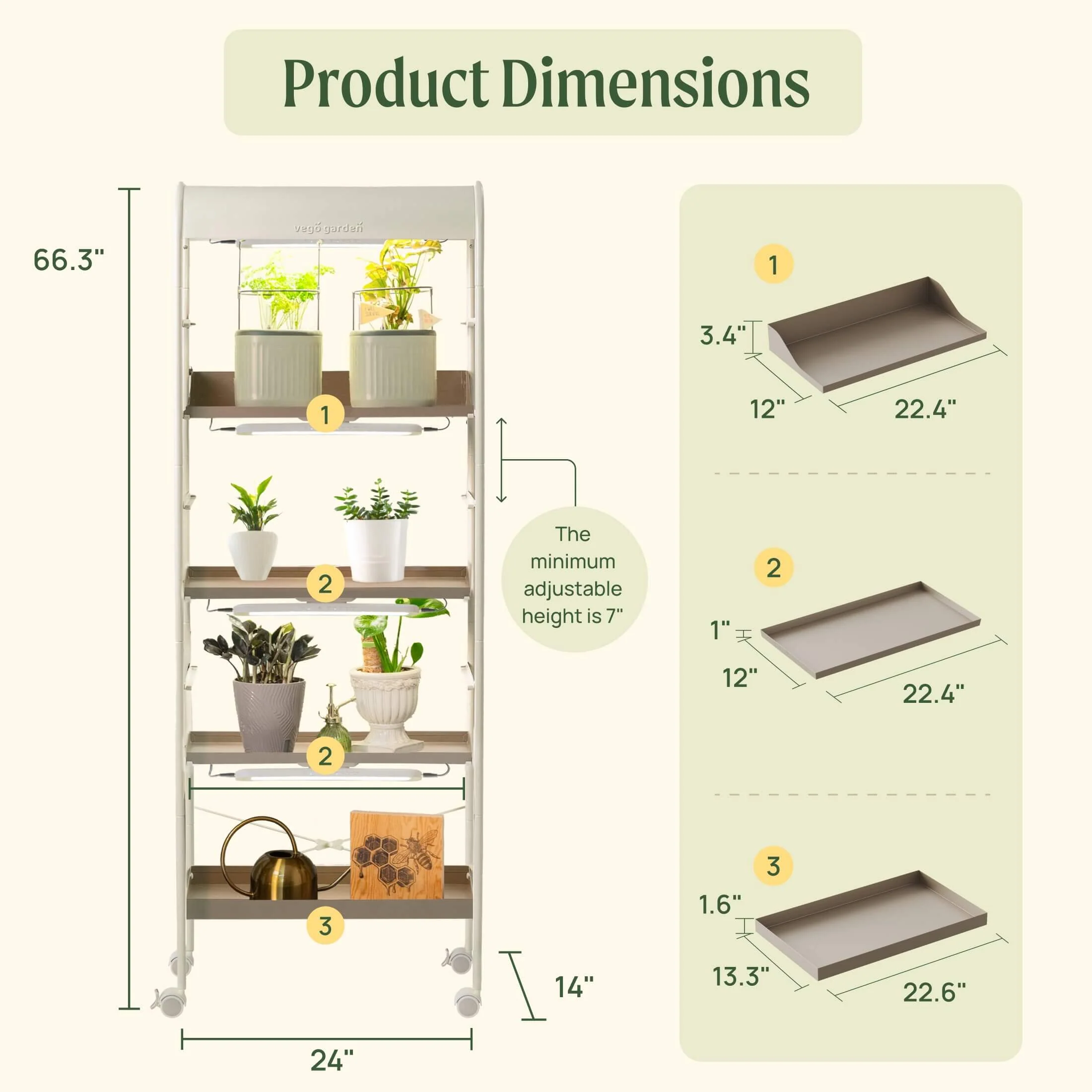 4 Tier Grow Light Garden - Image 3
