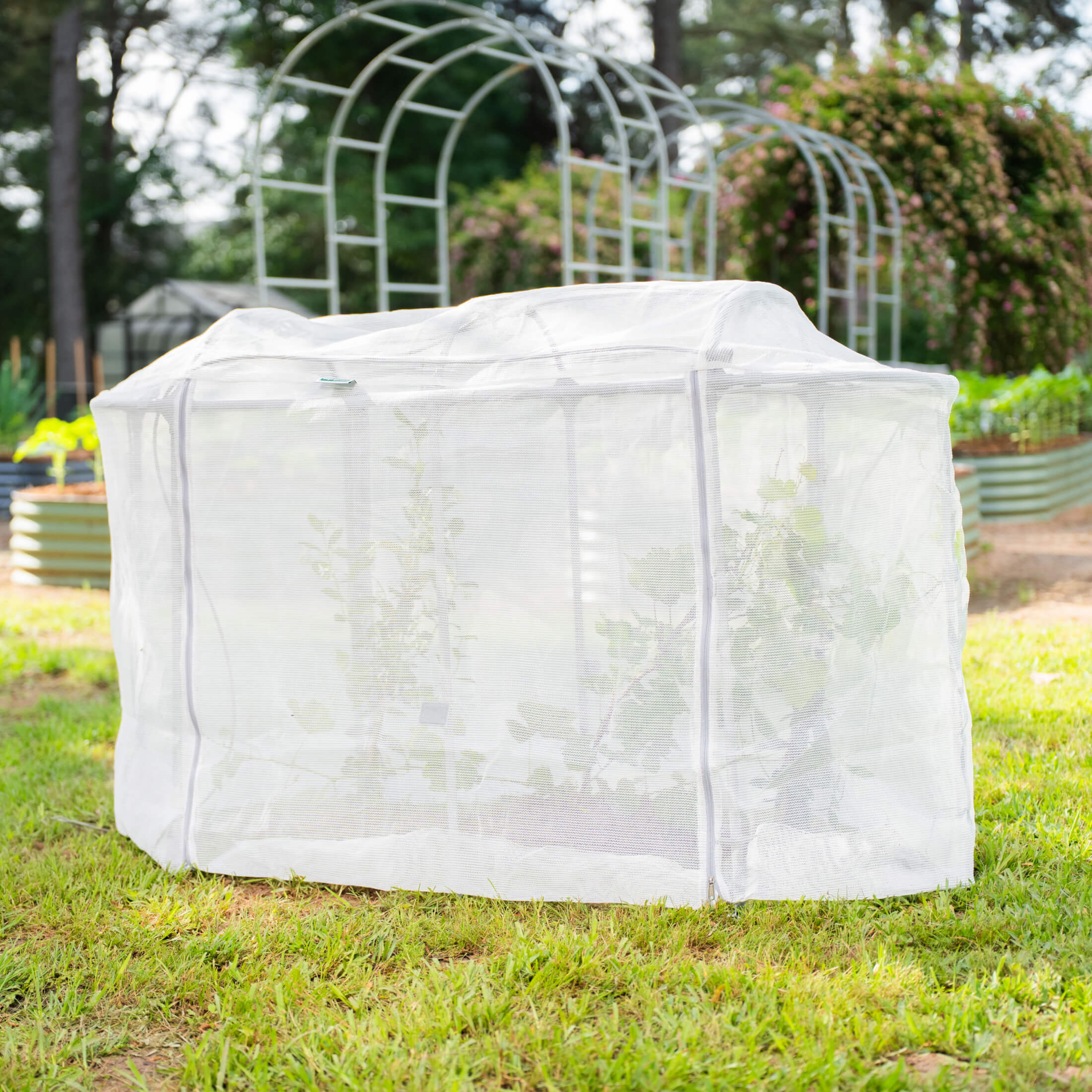 Mesh Cover System for Self-Watering Elevated Bed - Image 13
