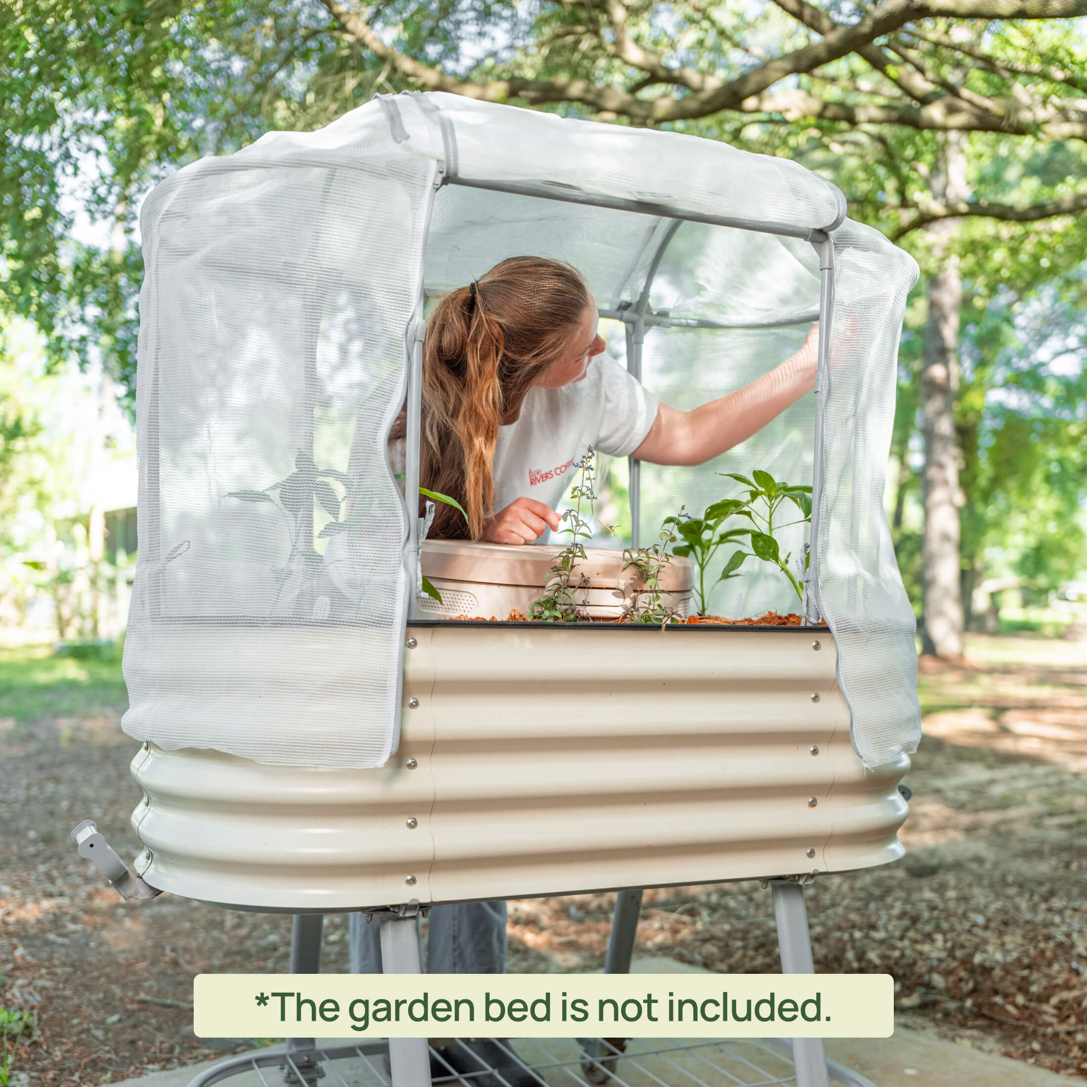 Mesh Cover System for Self-Watering Elevated Bed - Image 5