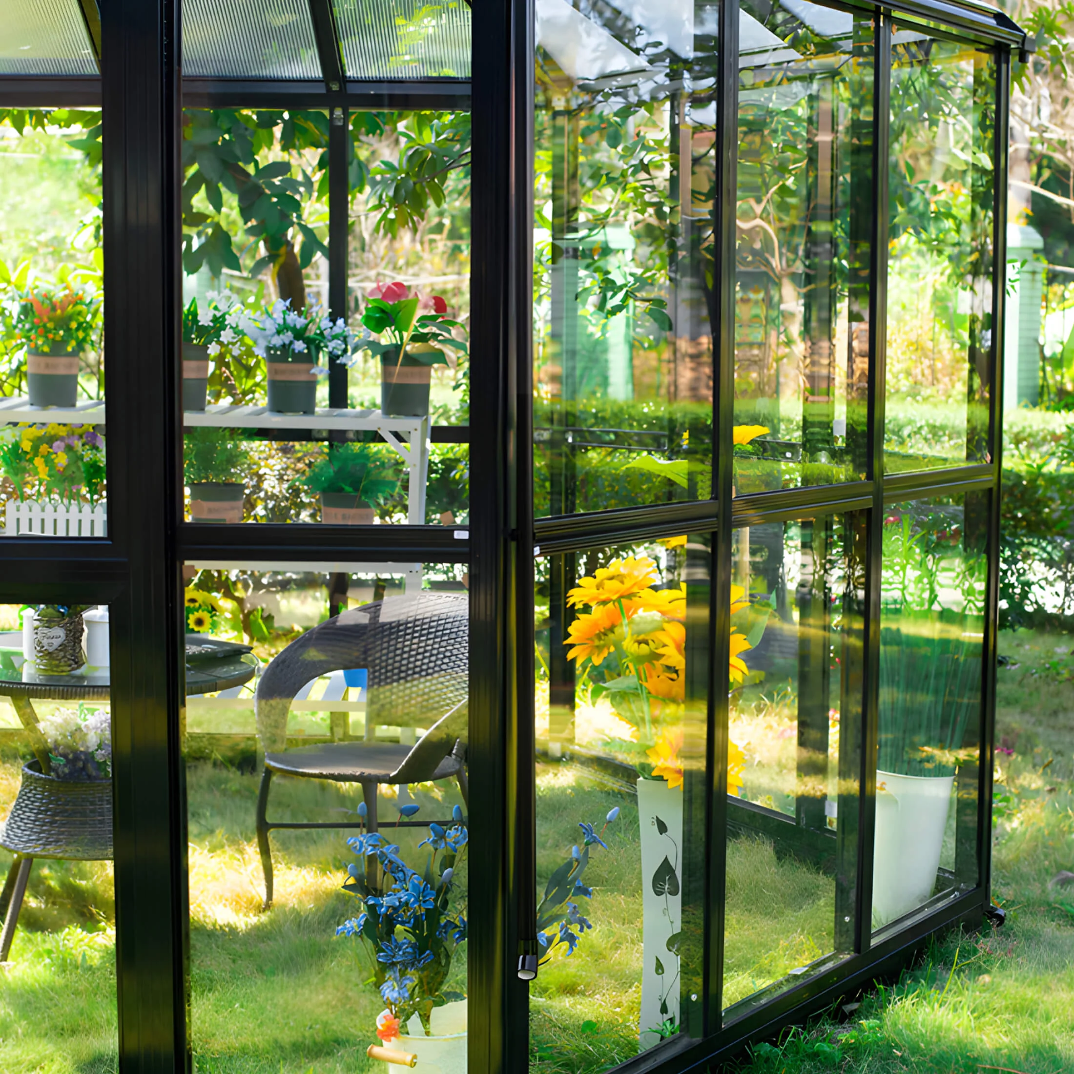 Vego Diamond Pavilion Greenhouse - Image 16