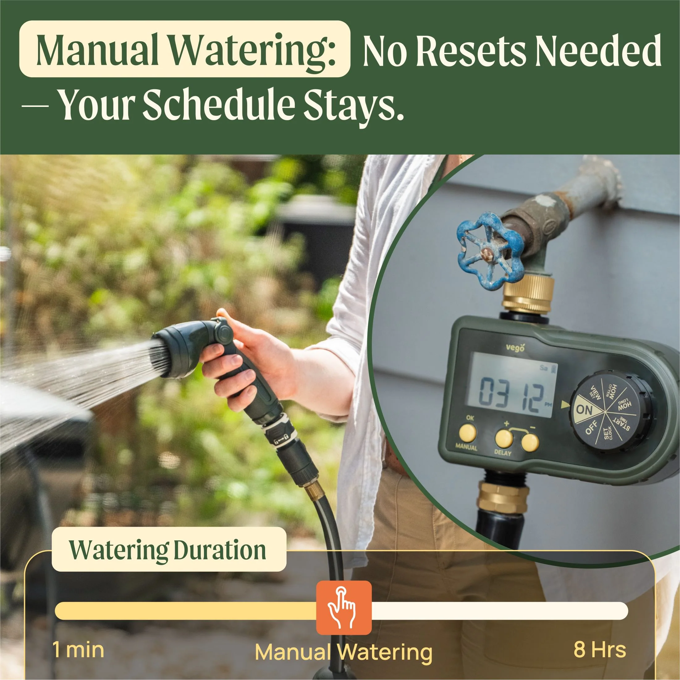 Vego Digital Water Timer -1 Zone - Image 3