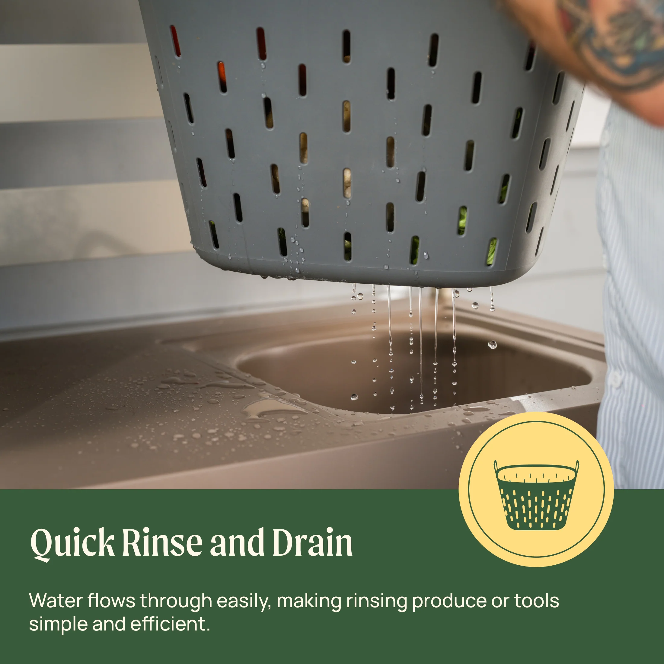 Vego FlexTrug™ Strainer Basket - 8 Gallon - Image 4