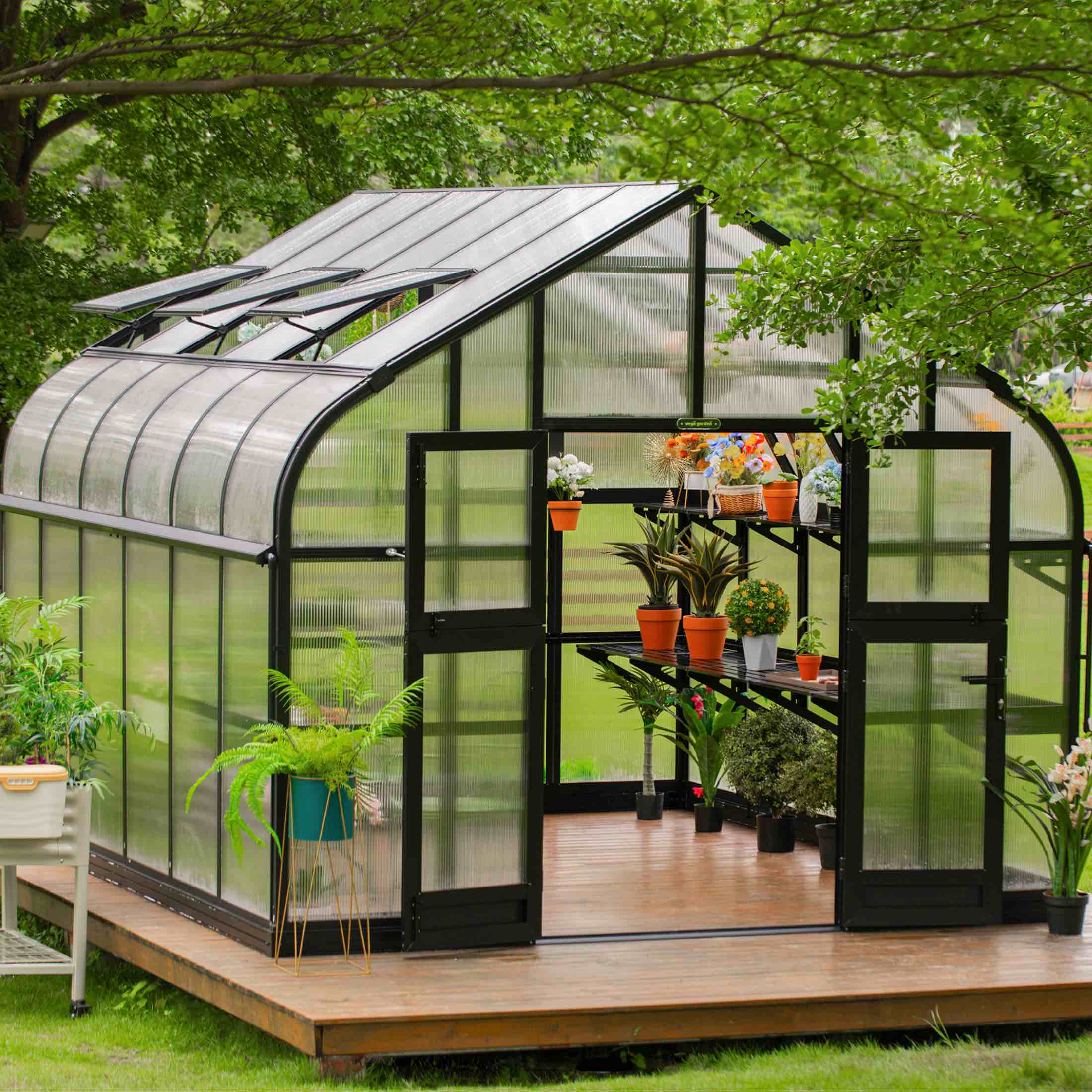 Vego Pacific Greenhouse - 10.5ft Wide - Image 17