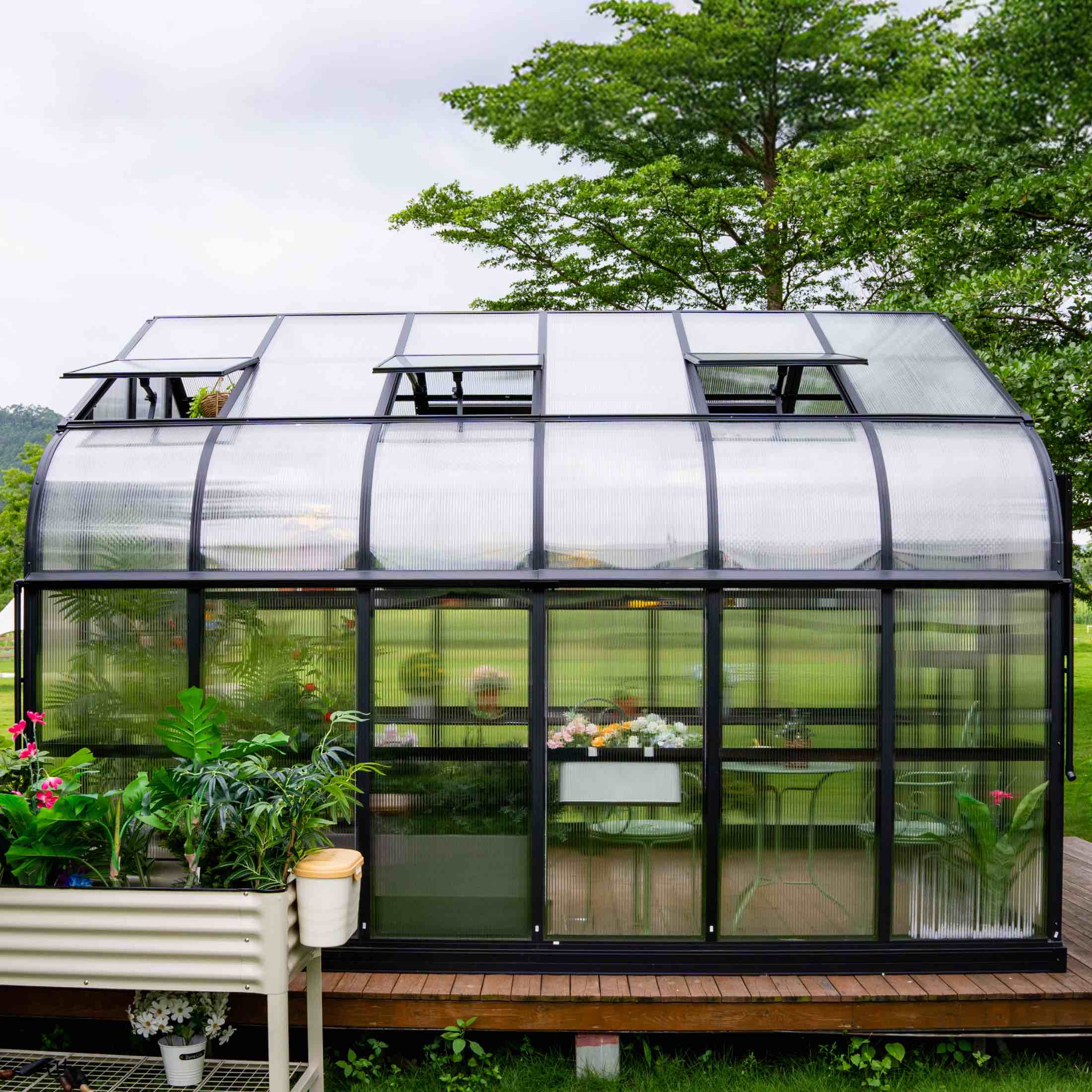 Vego Grand Pacific Greenhouse - 12.5ft Wide - Image 16