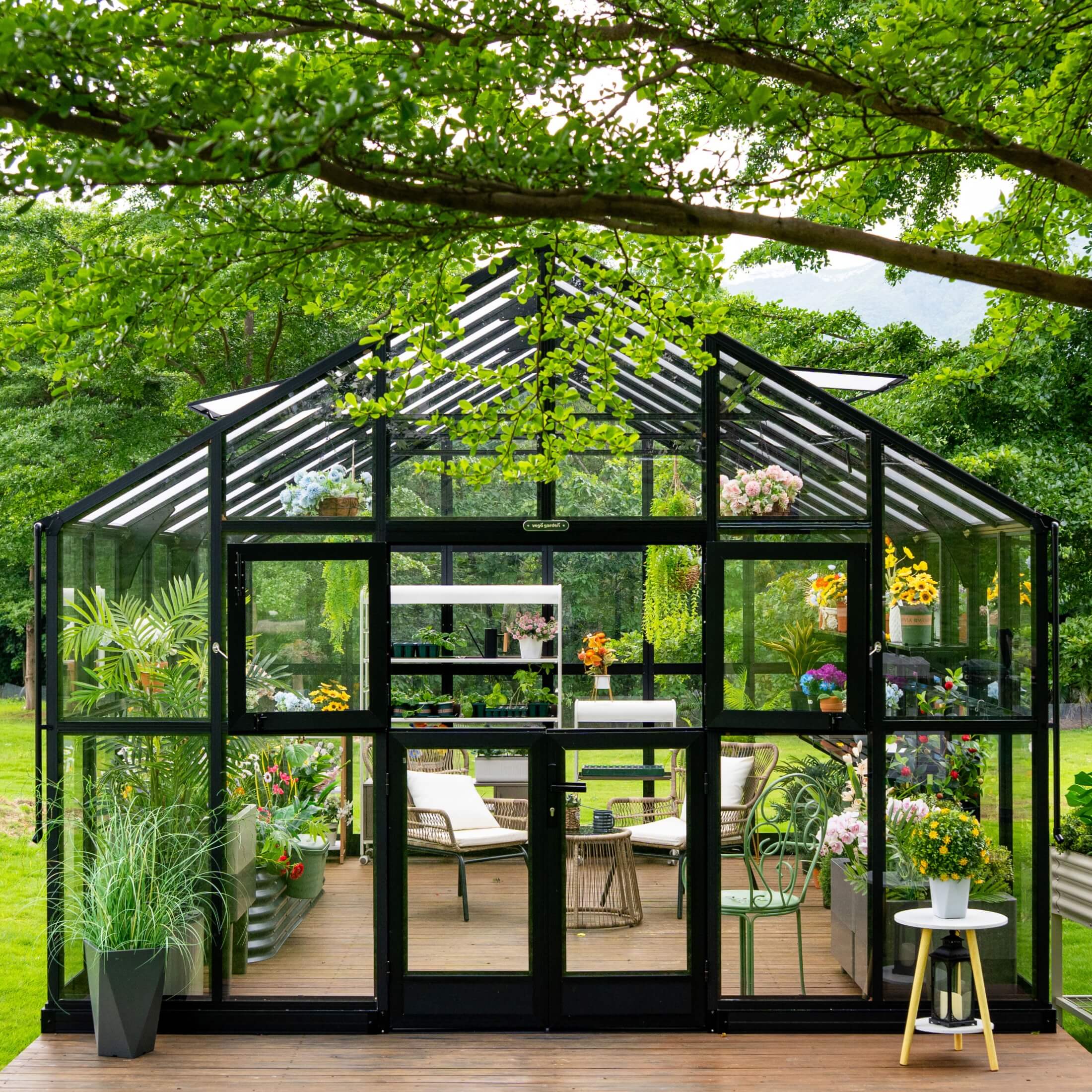 Vego Grand Victorian Greenhouse - 12.5ft Wide - Image 20