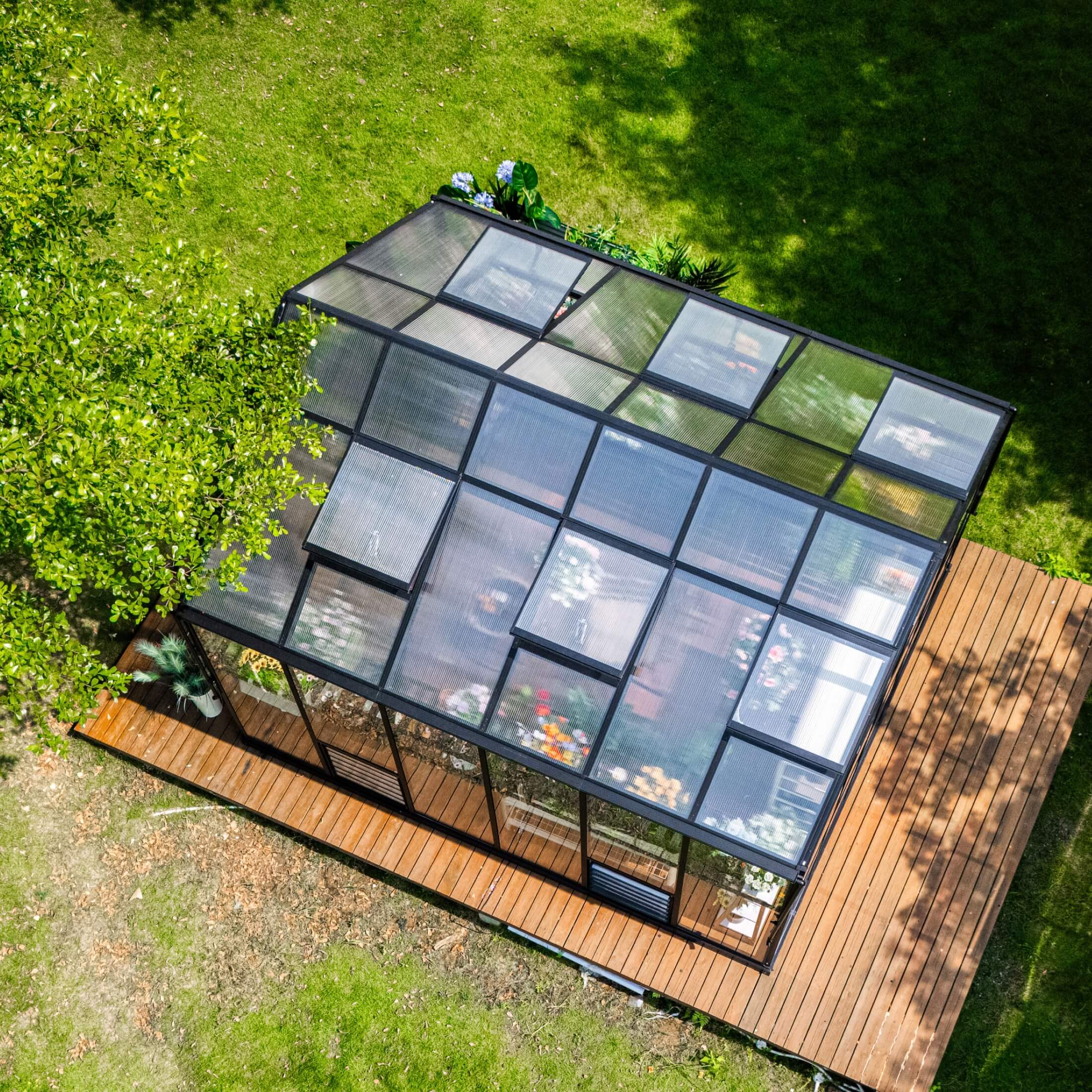 Vego Grand Victorian Greenhouse - 12.5ft Wide - Image 21