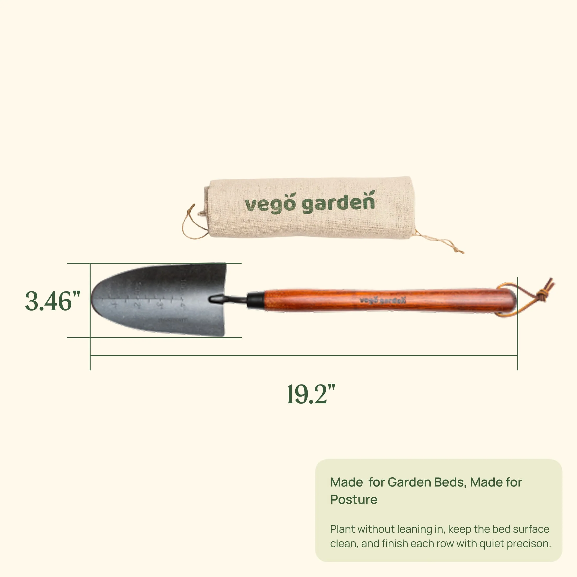 Heritage Garden Bed Trowel - Image 16