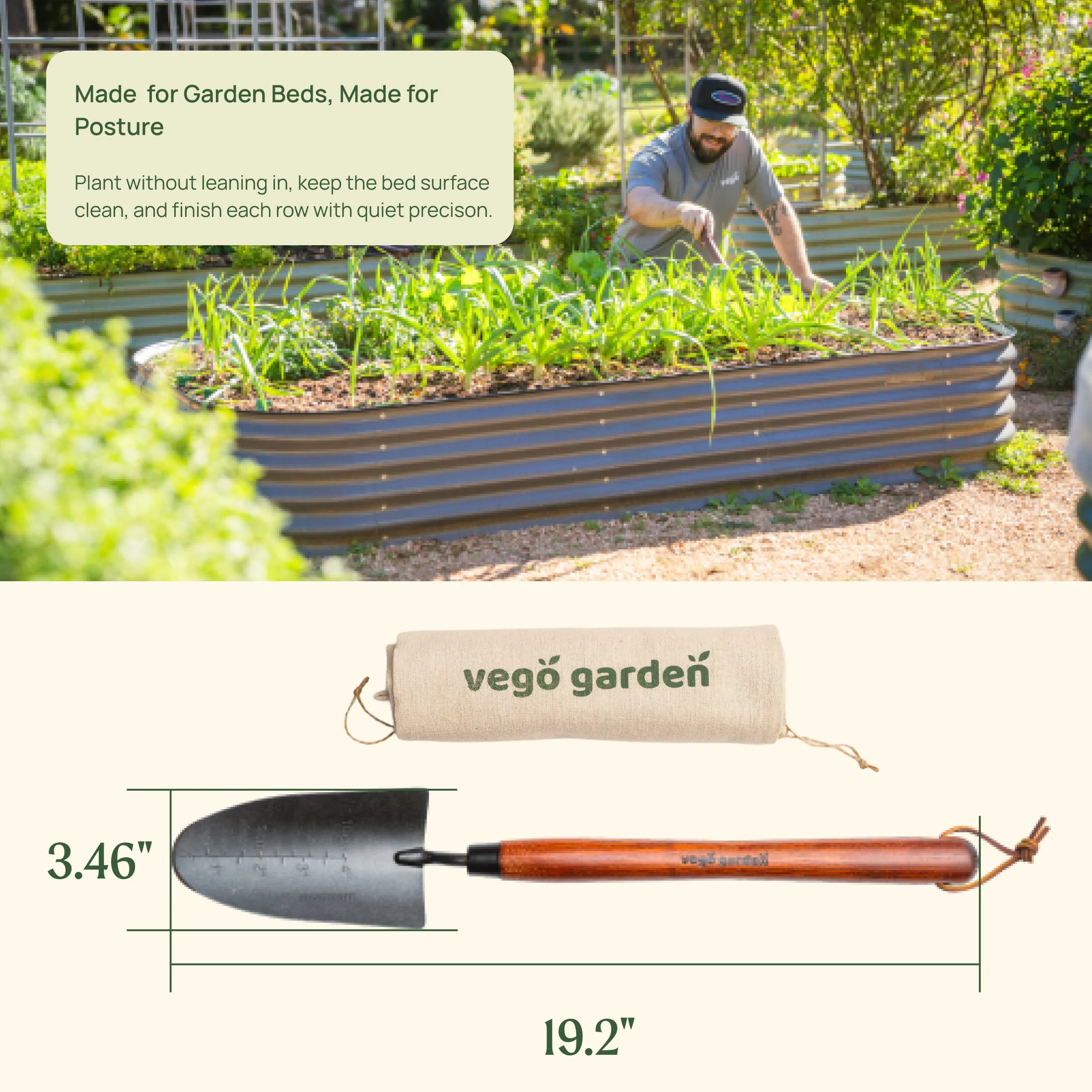 Heritage Garden Bed Trowel - Image 20