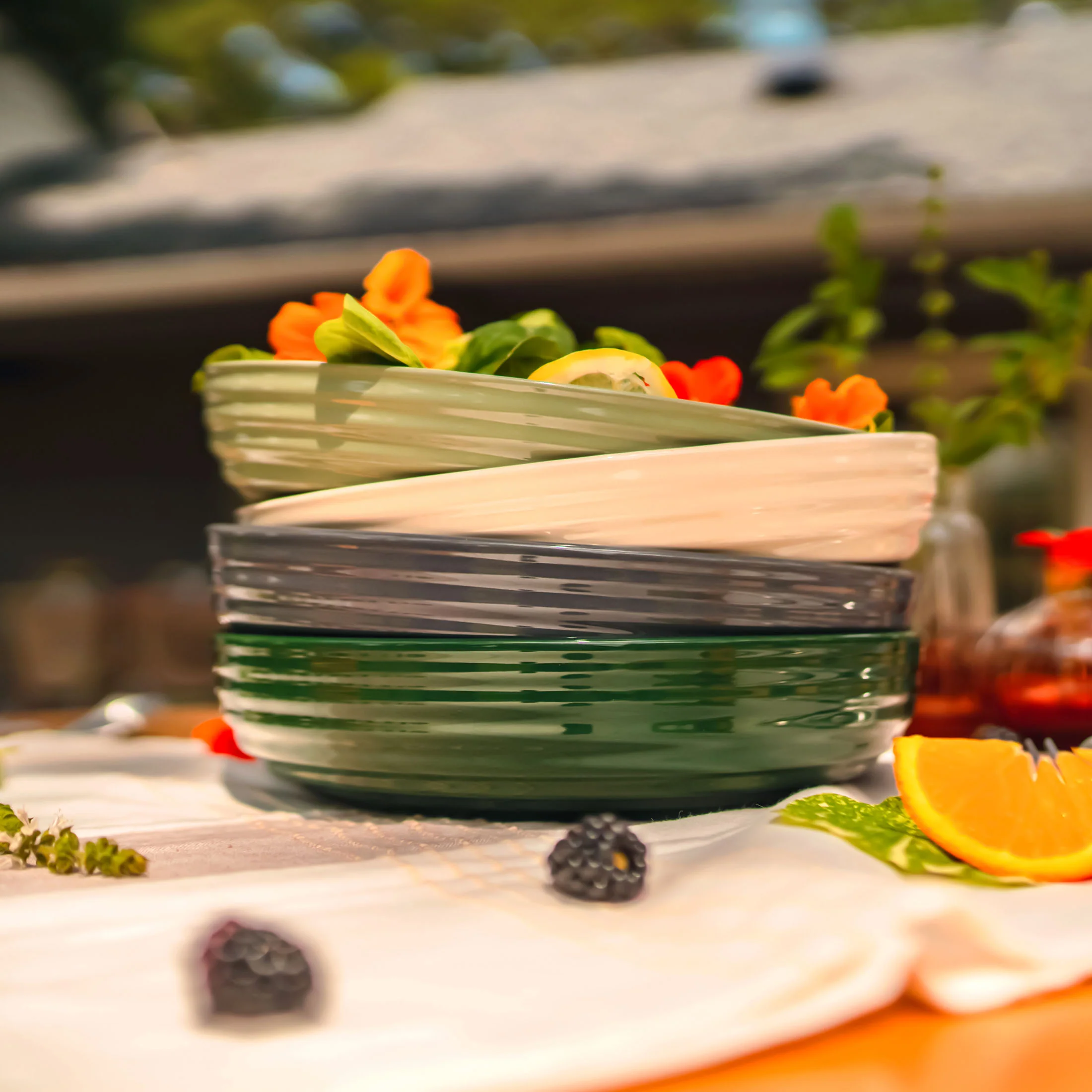 Vego Salad Serving Bowl - 2 Pack - Image 3