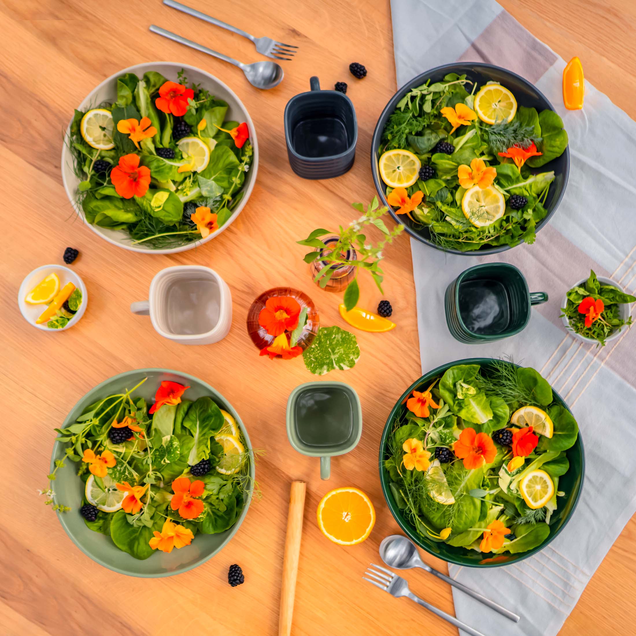 Vego Salad Serving Bowl - 2 Pack - Image 5