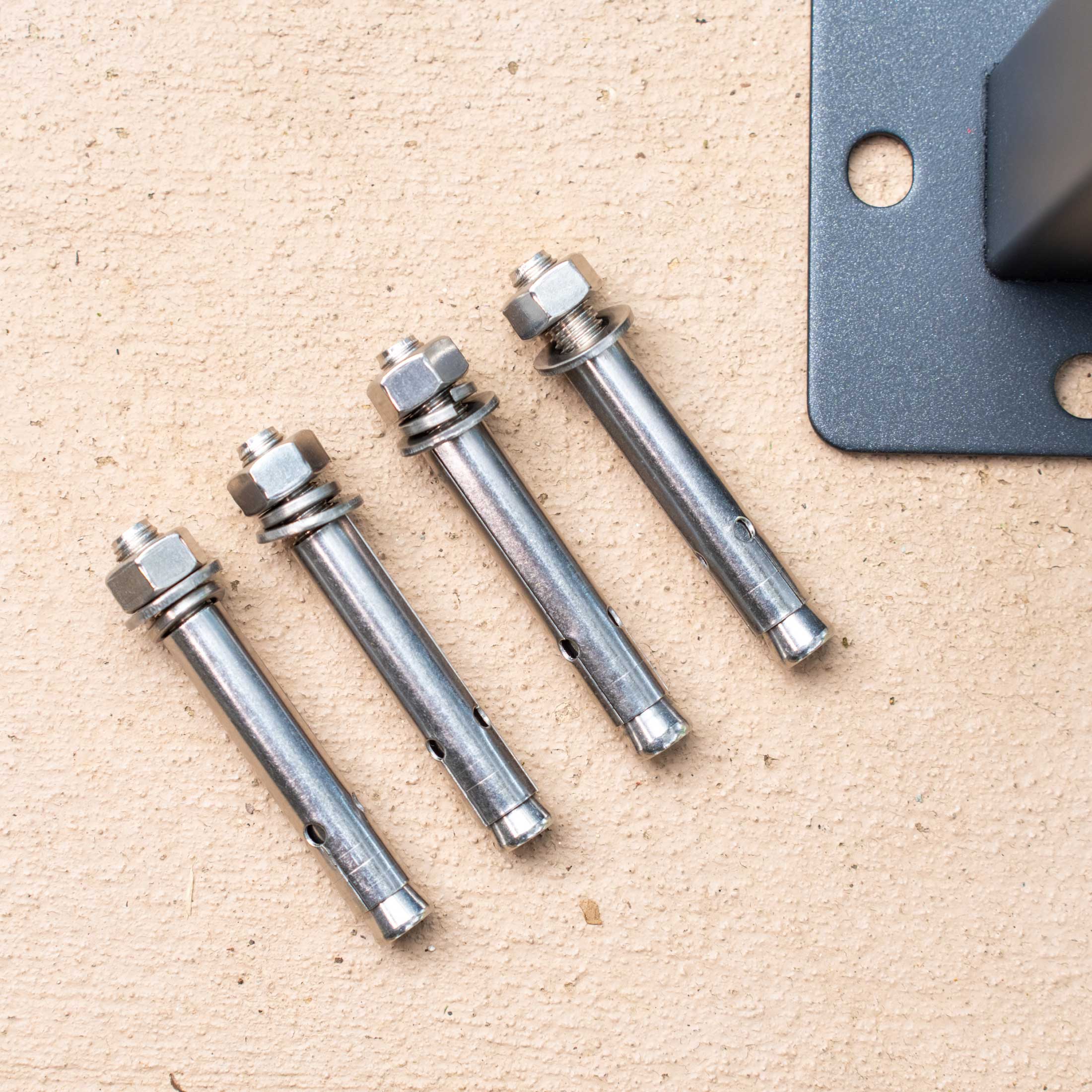 Vego Wedge Anchor Kit For Mounting Post - Image 2